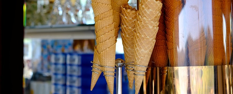 Eiswaffeln